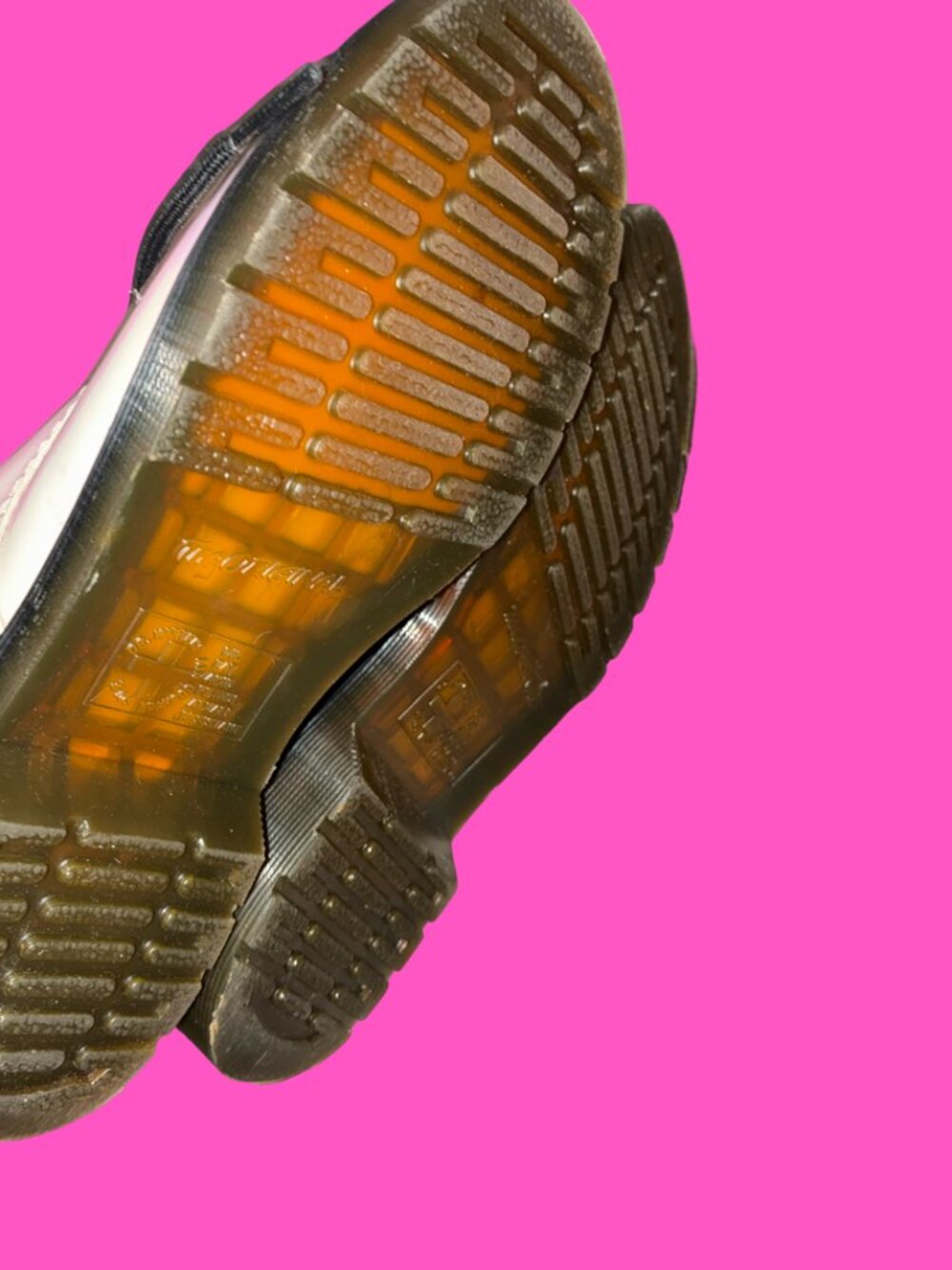 Sz.8*Doc Martens*Pink Patent Leather Combat Boots - Picture 10 of 10